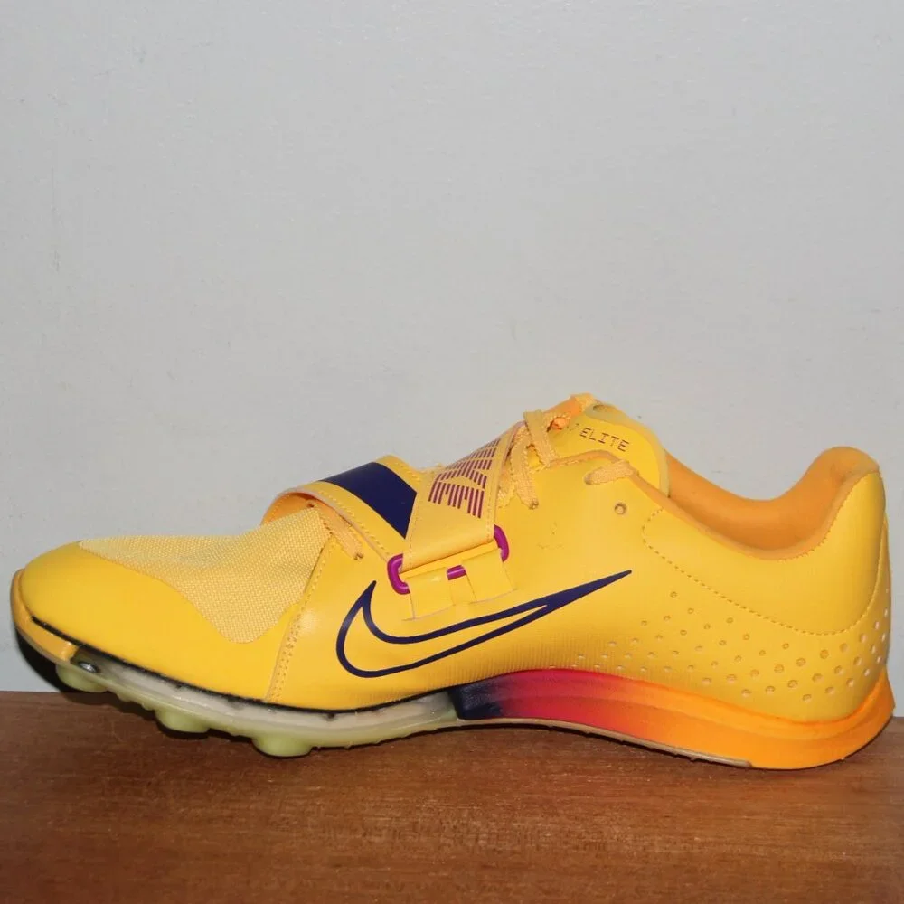 Nike Air Zoom Long Jump Elite Track Spikes Mens 9 9.5 11 13 Citron Pulse